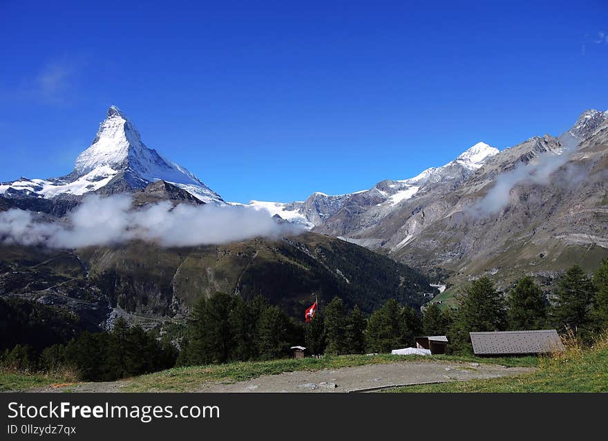 Mountainous Landforms, Mountain Range, Sky, Mountain