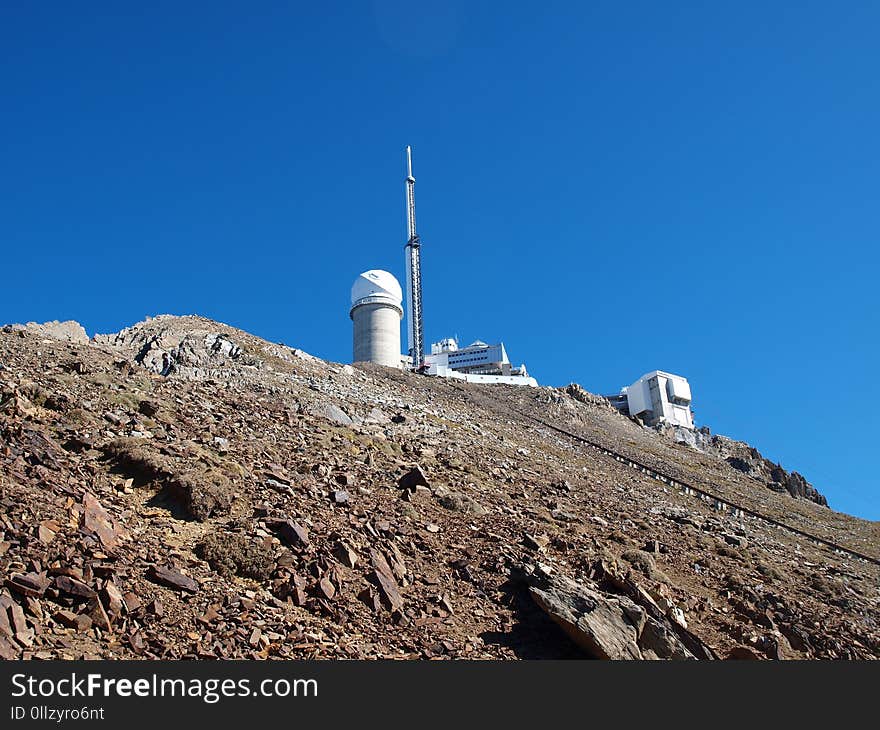 Sky, Mountain, Mountain Range, Summit