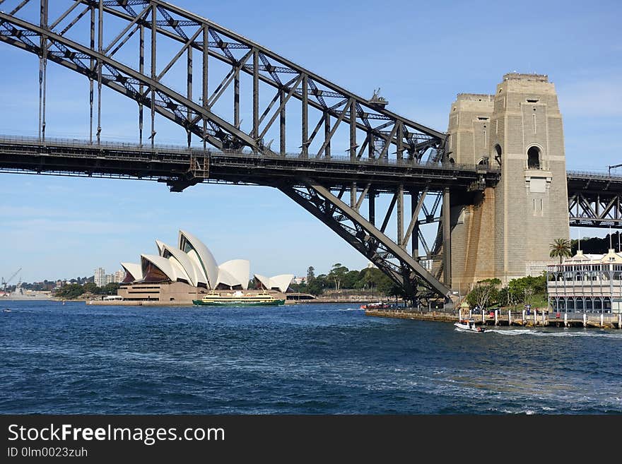 Bridge, Fixed Link, Sea, Sky