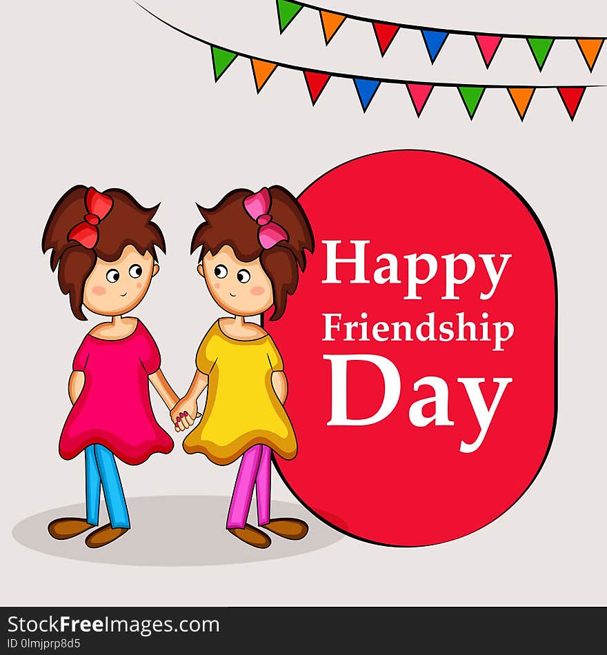 Illustration of Friendship Day