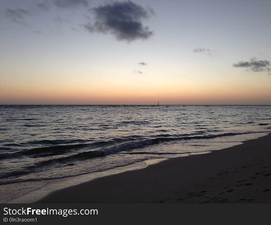 Sea, Horizon, Sky, Body Of Water