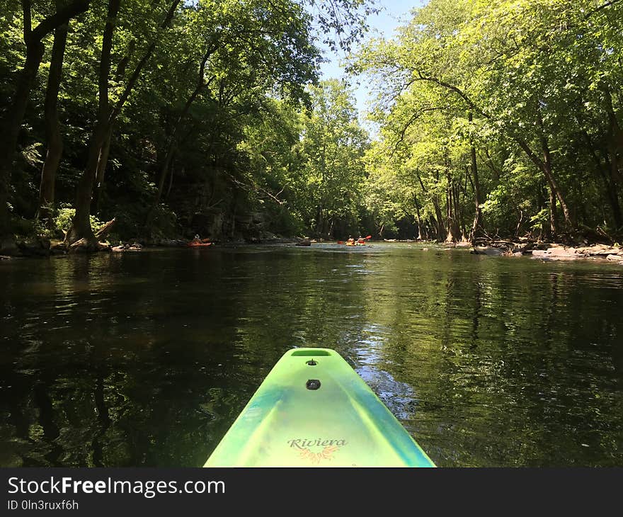 Waterway, River, Water, Nature