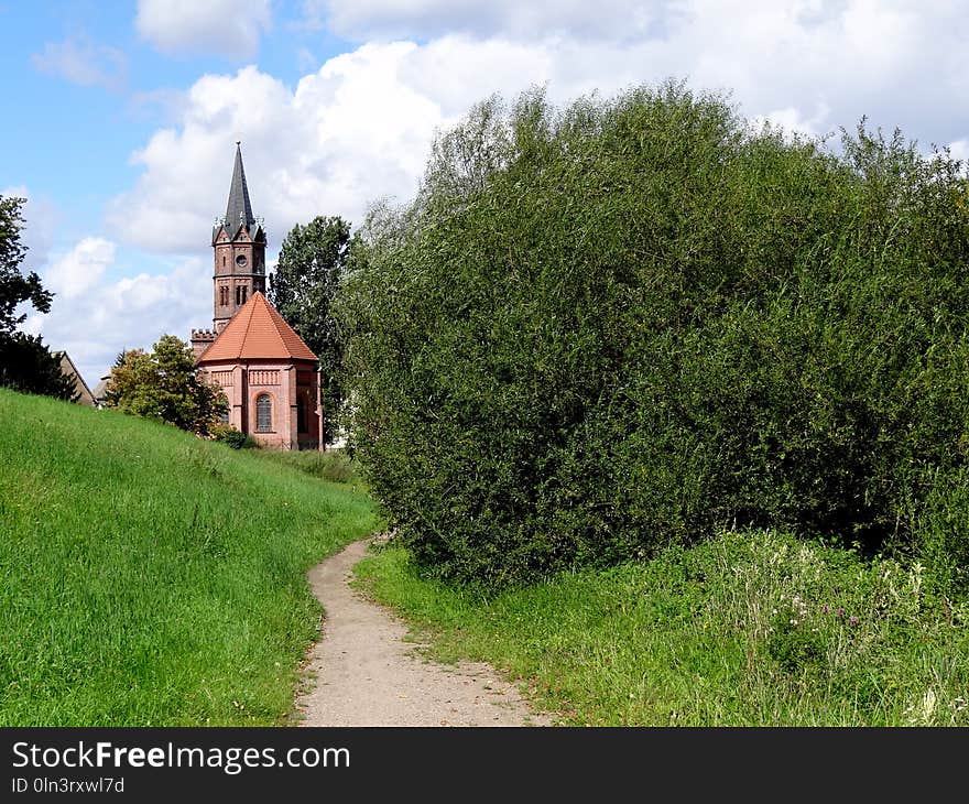 Sky, Tree, Vegetation, Village