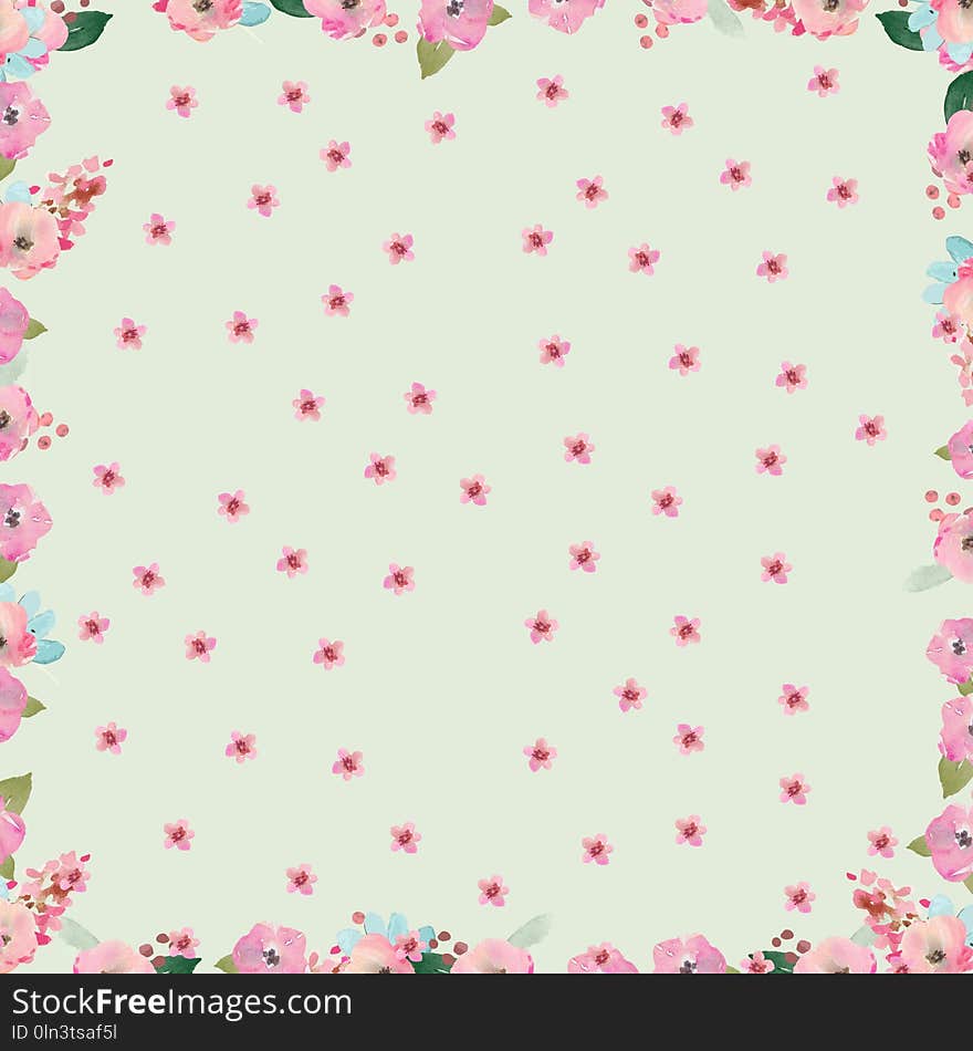 Pink, Pattern, Petal, Textile