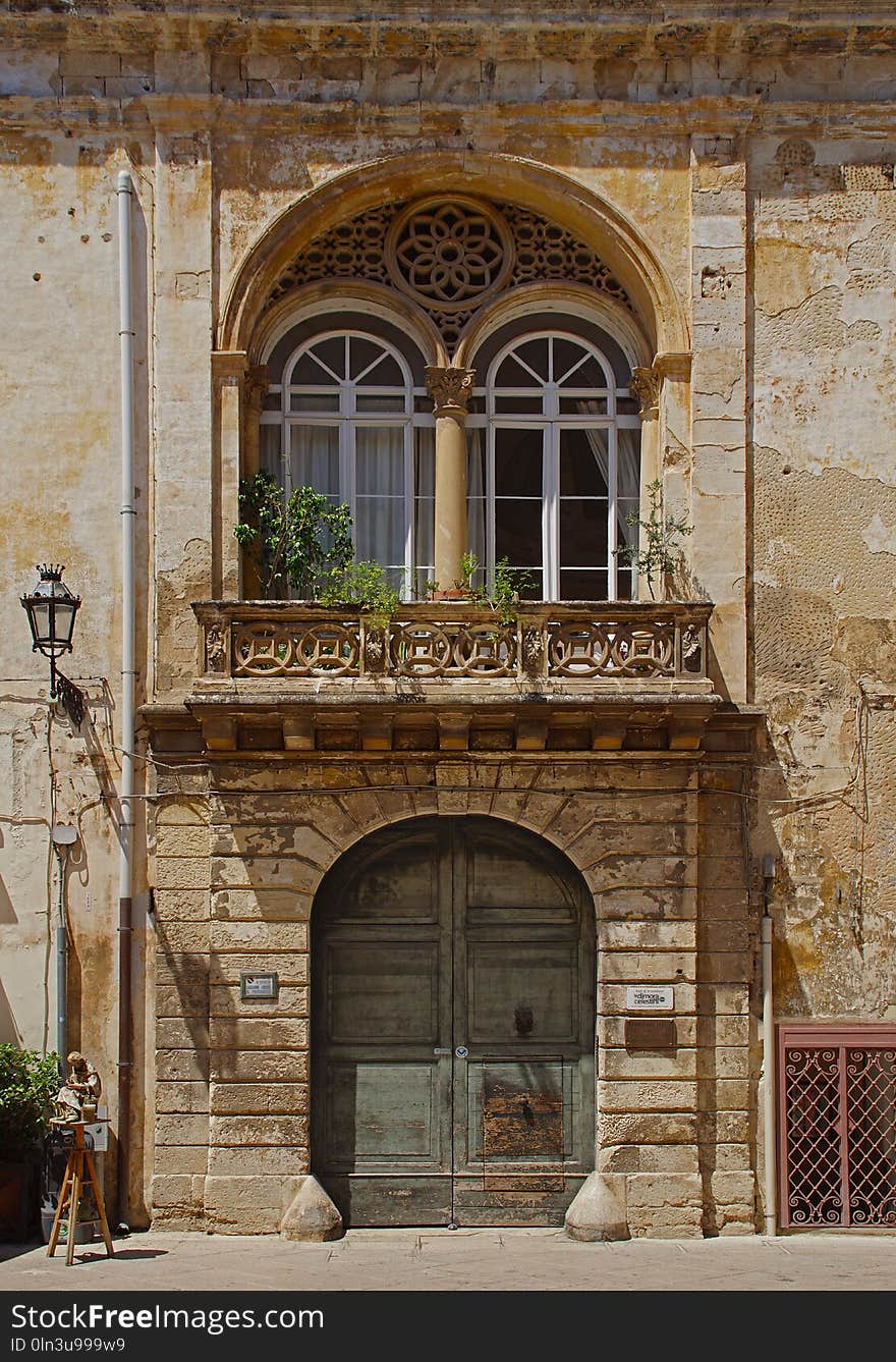 Arch, Window, Door, Wall