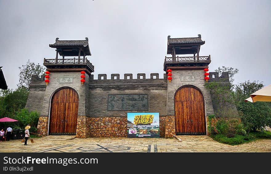 Chinese Architecture, Landmark, Historic Site, Tourist Attraction