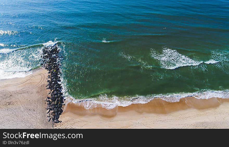 Sea, Body Of Water, Wave, Shore