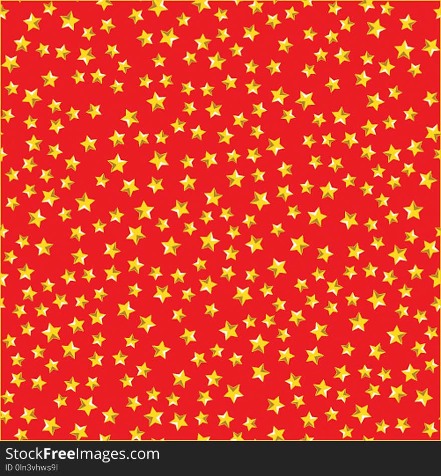 Yellow, Red, Pattern, Design