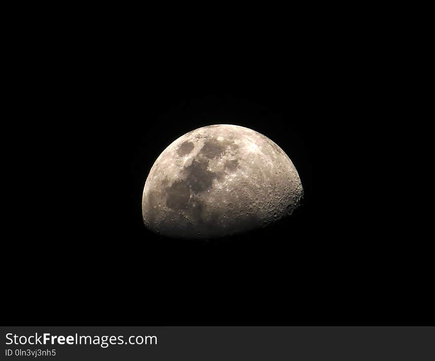 Moon, Atmosphere, Astronomical Object, Night