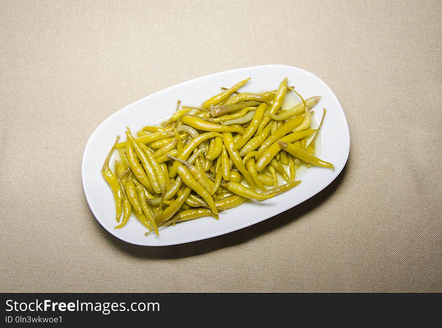 Dish, Green Bean, Vegetarian Food, French Fries