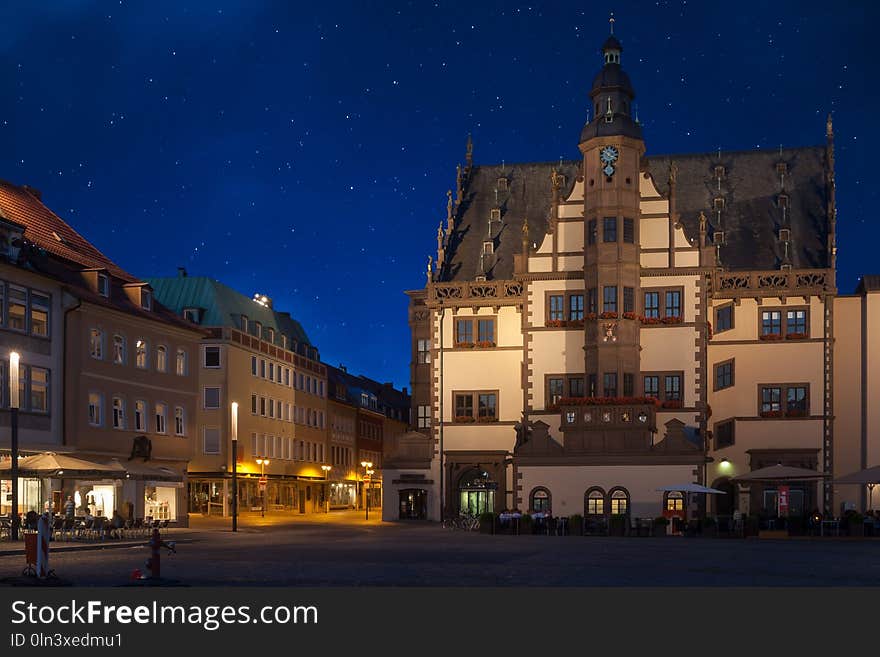 Town, Sky, City, Landmark