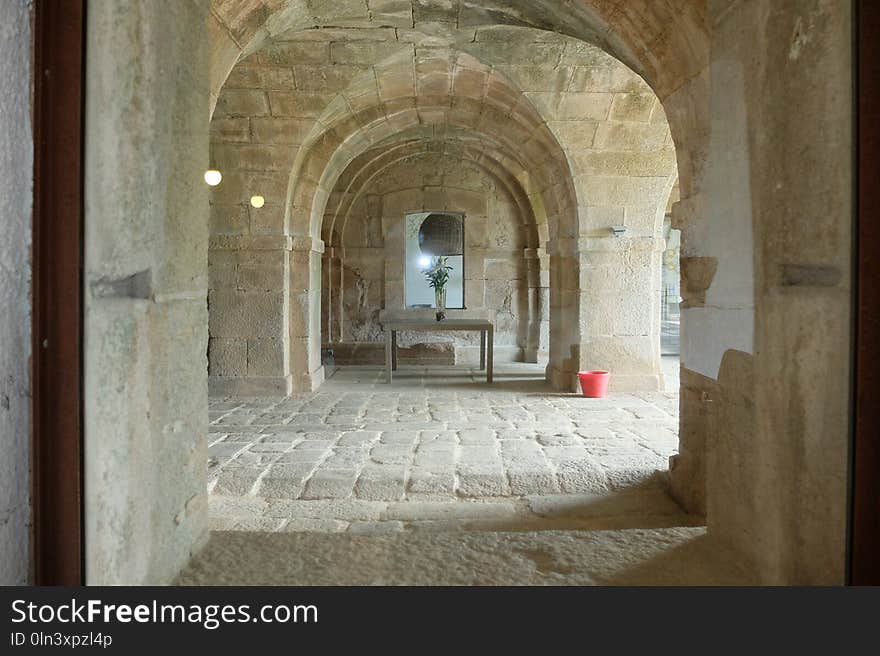 Arch, Structure, Historic Site, Crypt