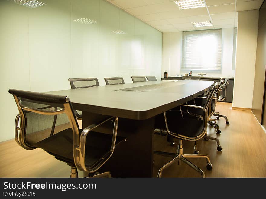 Office, Conference Hall, Table, Furniture