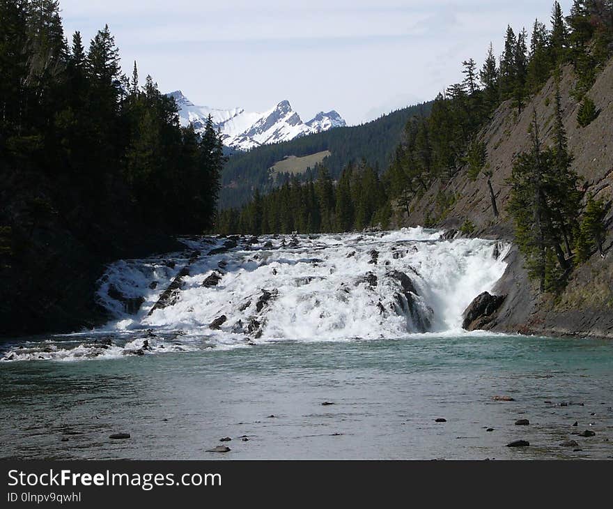 Water, Nature, Body Of Water, Waterfall