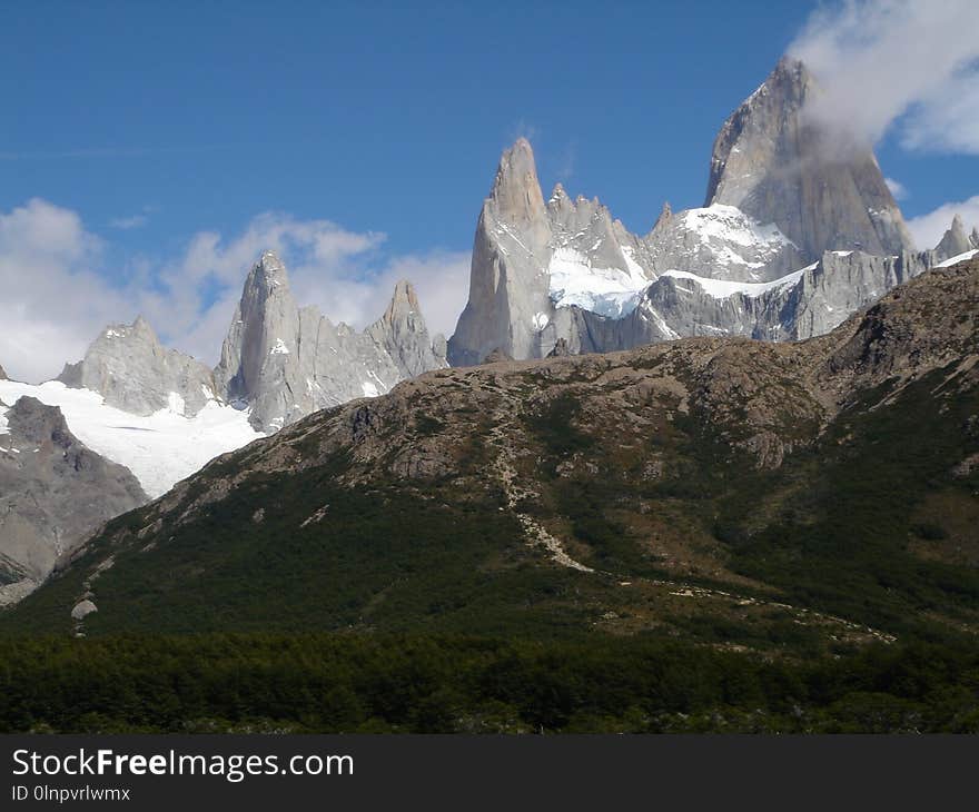 Mountainous Landforms, Mountain, Mountain Range, Mount Scenery