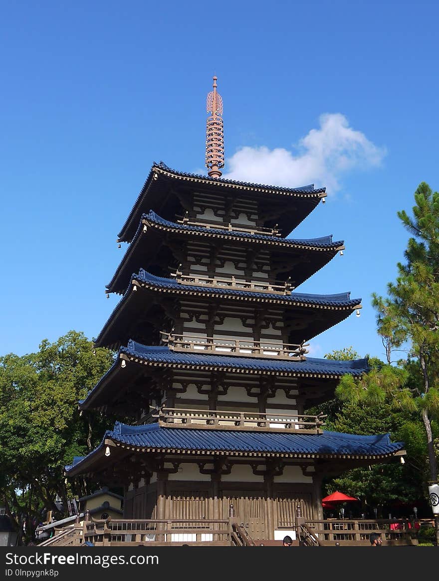 Chinese Architecture, Landmark, Tower, Pagoda