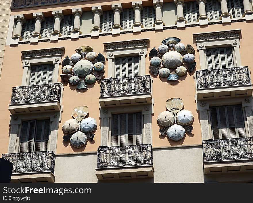 Building, Facade, Window, Balcony