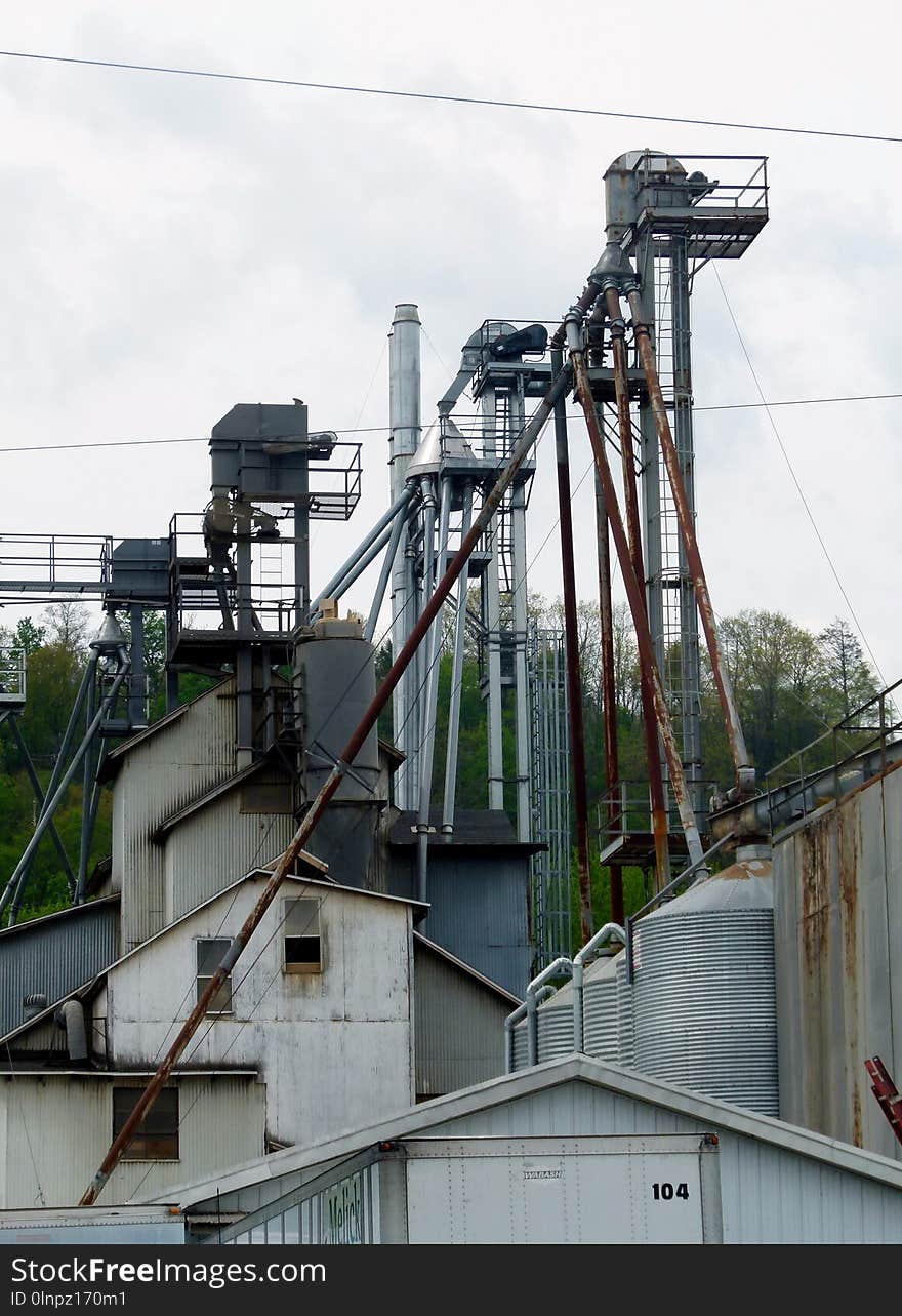 Industry, Iron, Building, Metal