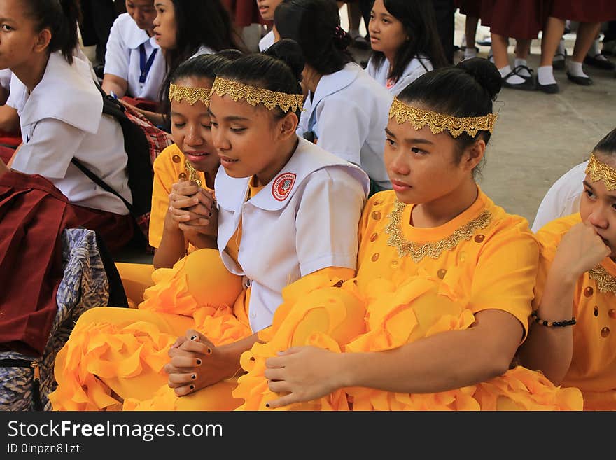 Child, Ritual, Temple, Girl