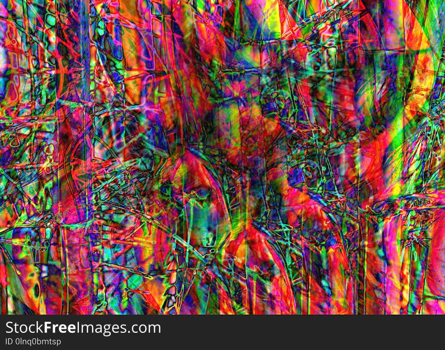 Psychedelic Art, Art, Tree, Modern Art