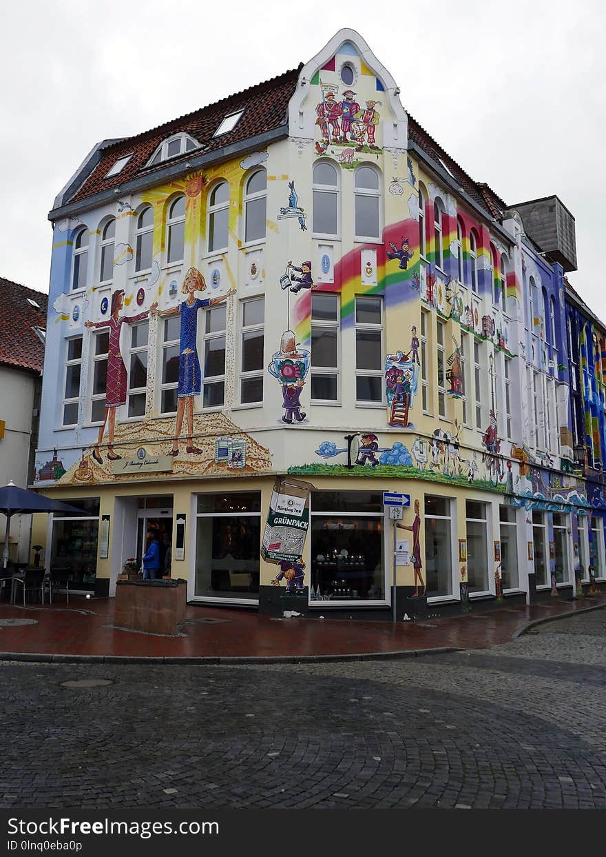 Building, Town, Facade, Neighbourhood