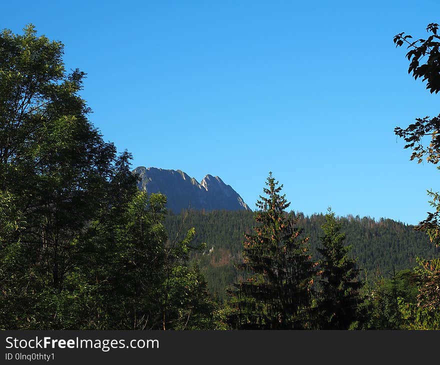 Sky, Nature, Mountainous Landforms, Mountain