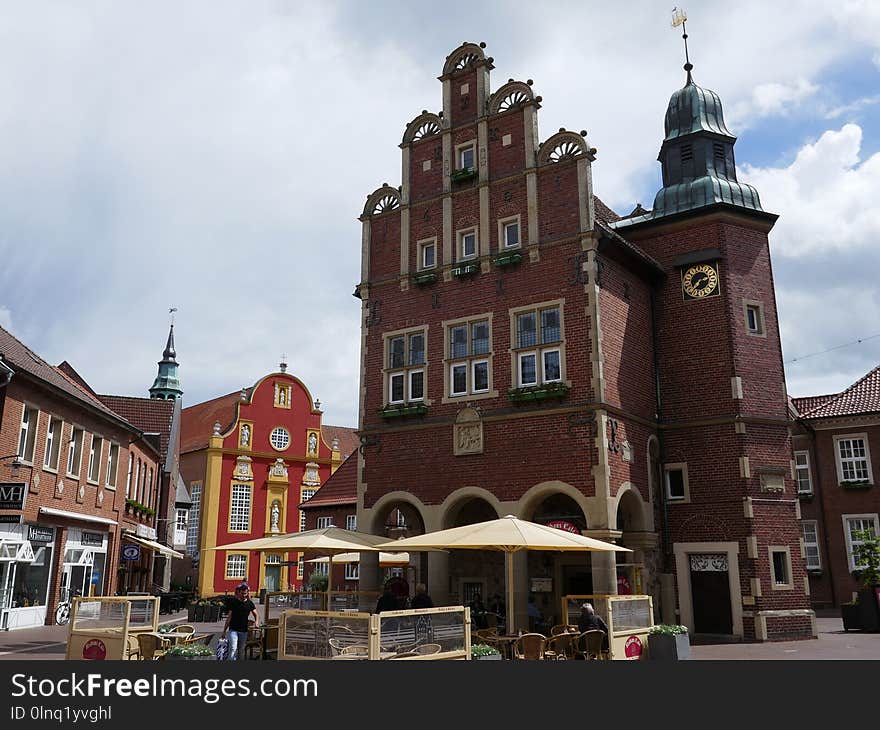 Town, Landmark, Building, Medieval Architecture