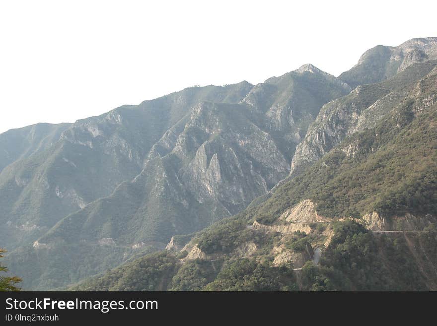 Mountainous Landforms, Ridge, Mountain, Highland