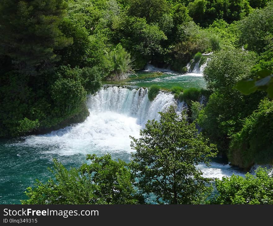 Nature, Water Resources, Water, Waterfall