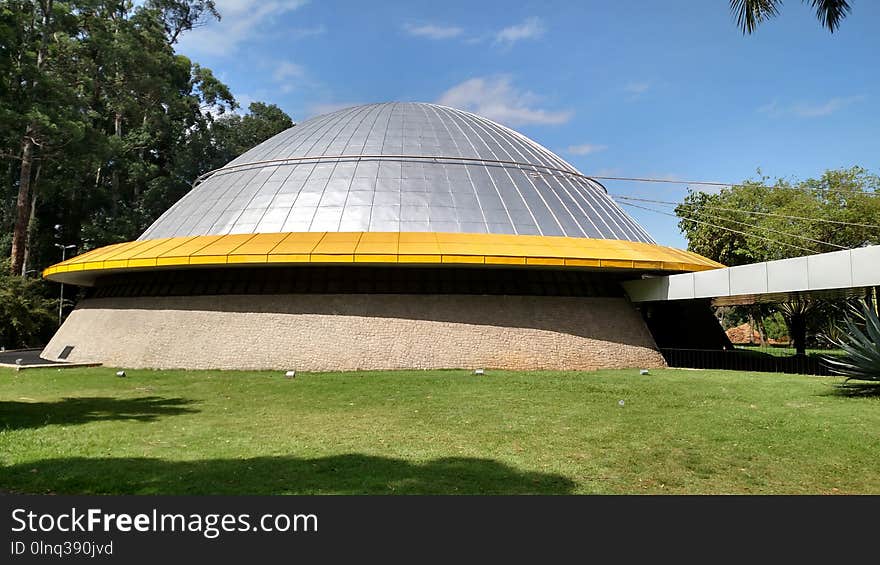 Dome, Architecture, Sky, Grass