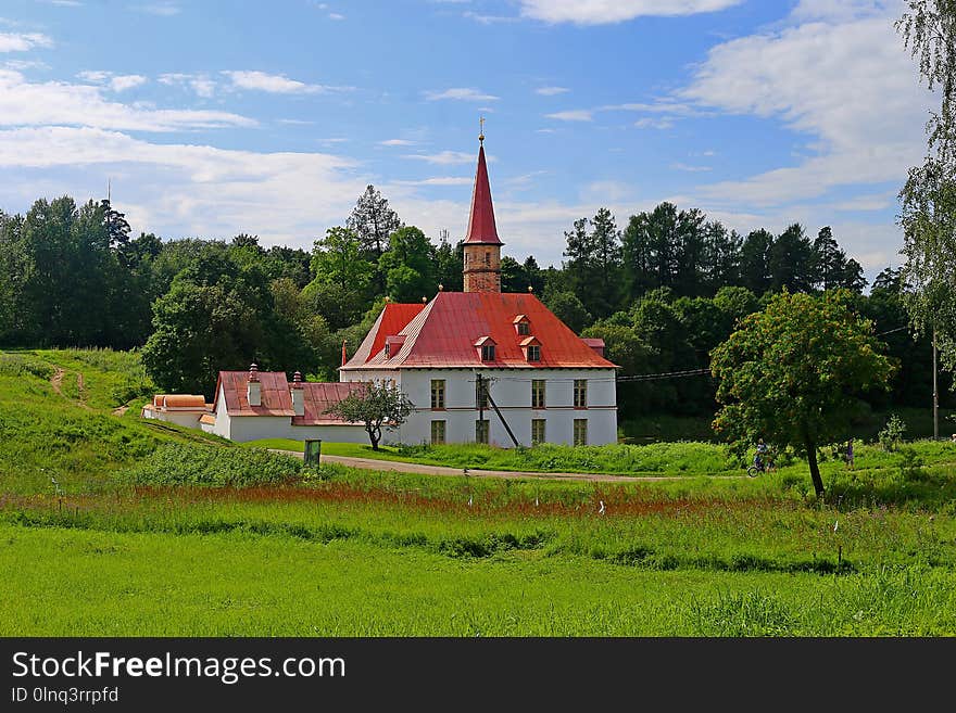 Sky, Field, Estate, Meadow