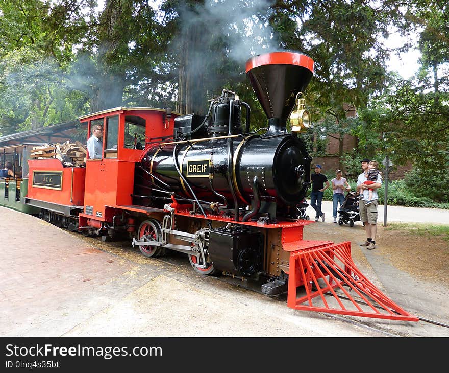 Steam Engine, Rail Transport, Locomotive, Transport