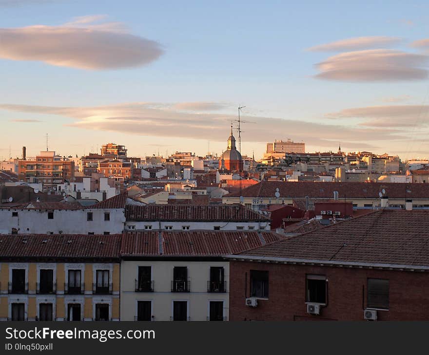 Sky, City, Skyline, Urban Area