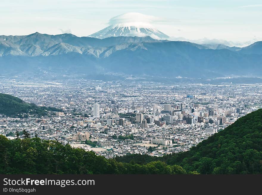 City, Sky, Mountainous Landforms, Metropolitan Area