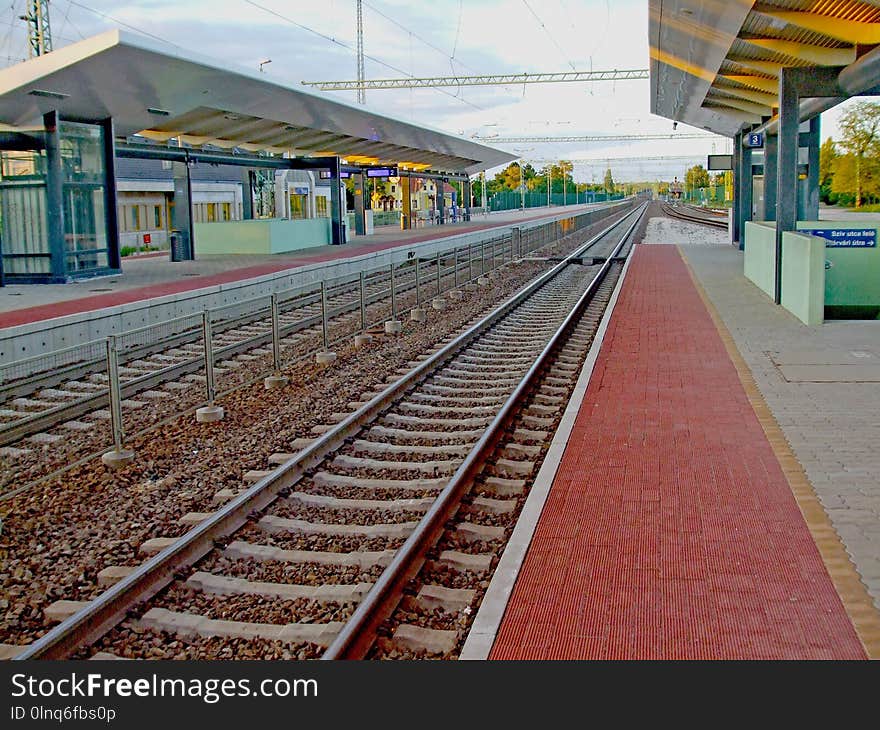 Track, Train Station, Transport, Rail Transport