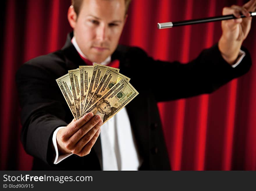 Magician: Going to Make Cash Disappear