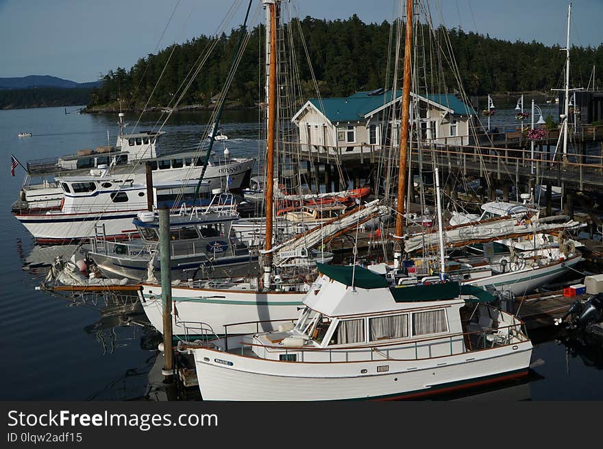 Marina, Harbor, Boat, Water Transportation