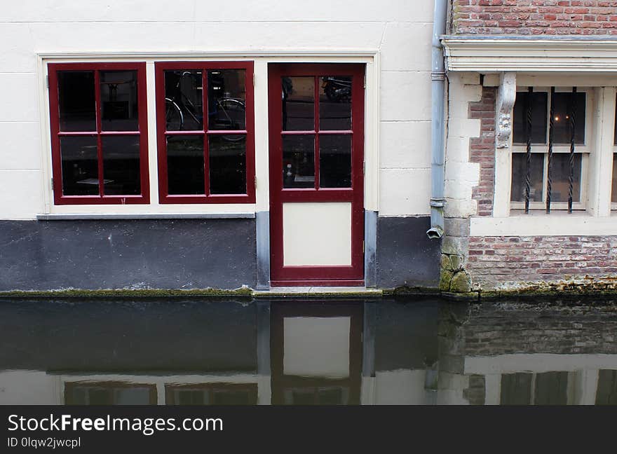 Window, House, Facade, Door