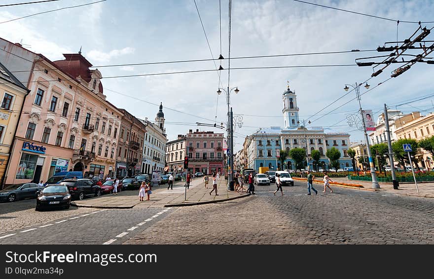 Town, Neighbourhood, City, Landmark