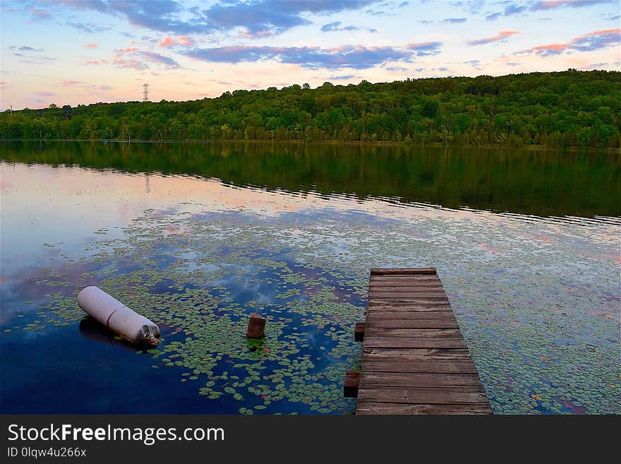 Reflection, Water, Nature, Sky