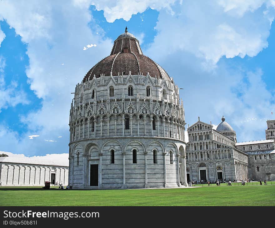 Landmark, Medieval Architecture, Classical Architecture, Baptistery