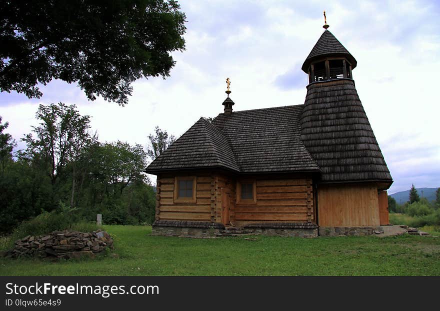 Cottage, Hut, House, Chapel