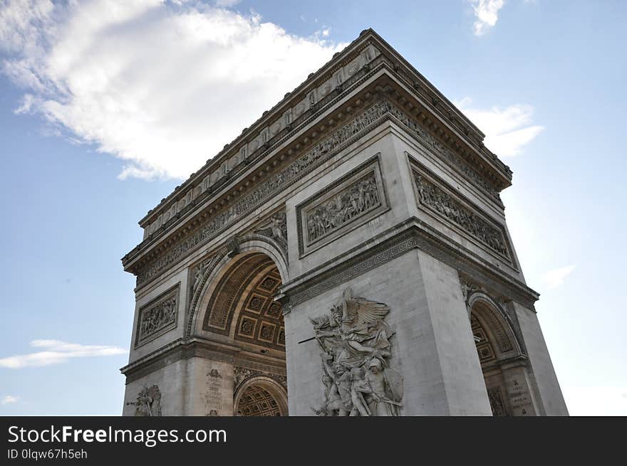 Landmark, Arch, Triumphal Arch, Classical Architecture