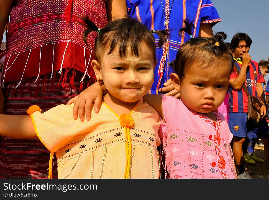 Child, Temple, Girl, Human