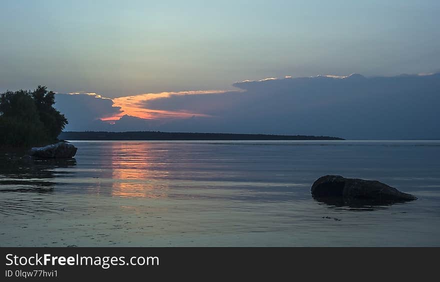 Horizon, Sky, Sea, Coast