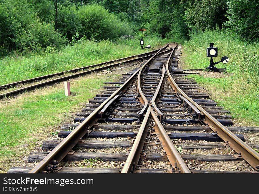 Track, Rail Transport, Transport, Path