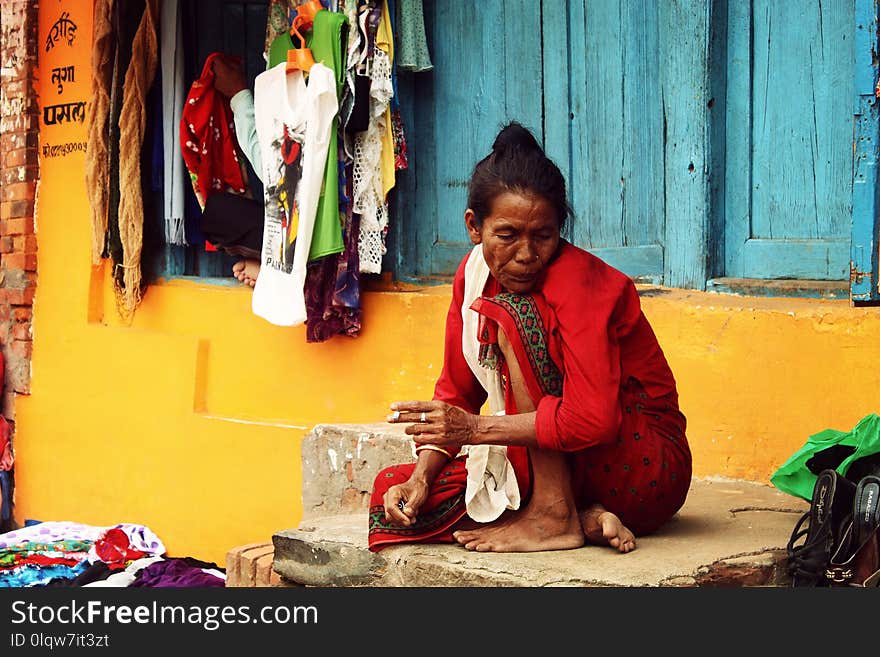 Sitting, Temple, Tradition, Ritual