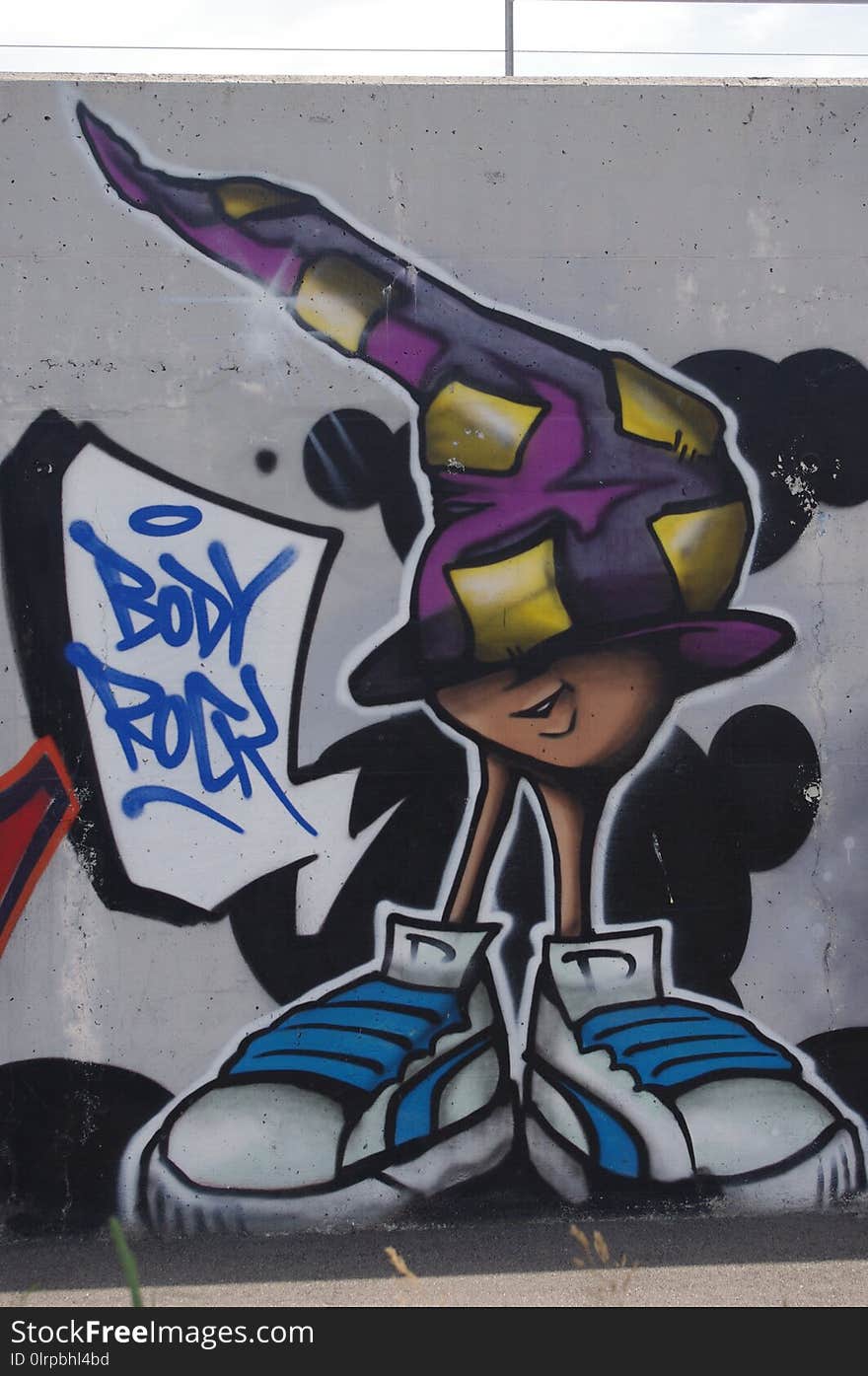 Art, Graffiti, Purple, Street Art