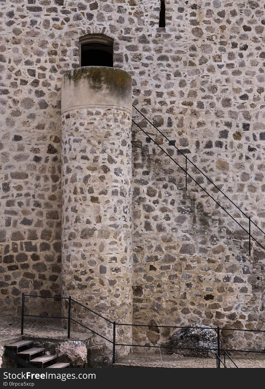 Wall, Stone Wall, History, Window