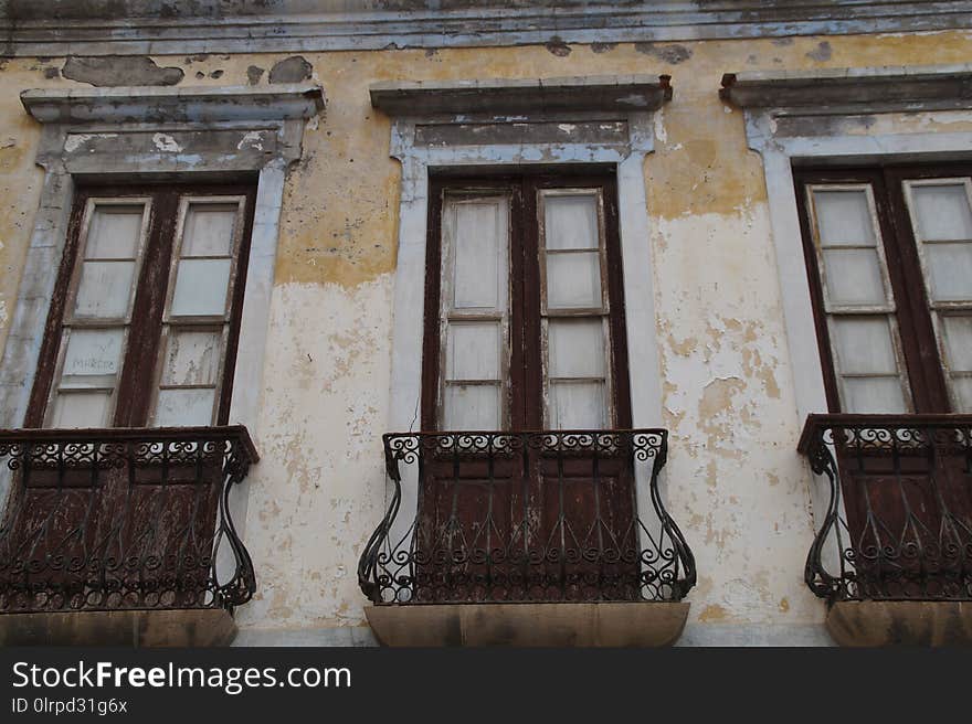 Window, Facade, Building, Door